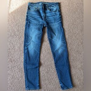 American Eagle Outfitters Men's Skinny Blue Jeans